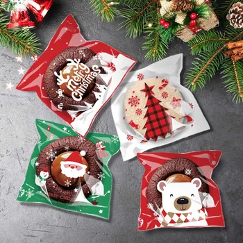 Kalėdų Krepšiai, Candy, Slapukus, Lipnios Dovanų Pakavimo Sausainių Užkandis Kepimo Maišelį Kalėdos Partija Pasisako Navidad 2024 Noel
