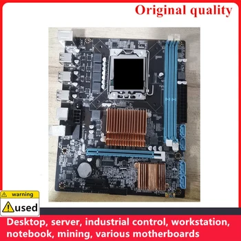 Naudoti X58 LGA 1366 PROCESORIAUS Plokštė Atminties Paramos REG ECC X5650 L5620 i7 930 DDR3 16G Ir XEON CPU USB2.0 AMD RX Serijos 1366 X58M