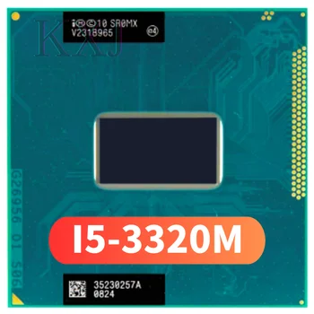 Intel Core i5-3320M i5 3320M SR0MX 2.6 GHz Naudojamas Dual-Core Quad-Sriegis CPU Procesorius 3M 35W Lizdas G2 / rPGA988B