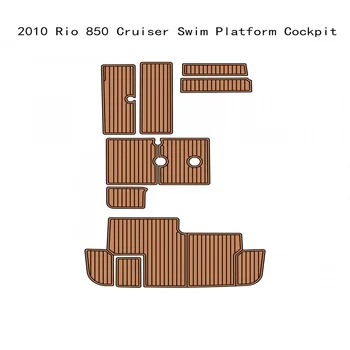 2010 m. Rio 850 Cruiser Plaukti Platforma Kabinos Valtis EVA Dirbtiniais Tiko Denio Grindų Padas