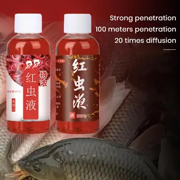 60ml Žuvų Stipriklis Skysčio Didelės Koncentracijos Stimuliuoja Skonio Saugus Ingredientų Stiprus Skverbtis Raudonos Širdys Skysti Žuvų Jauko Enhan