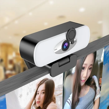 Didelis Plačiaekranis Webcam Usb Nemokamai Triukšmo Mažinimas Su Užpildykite Šviesa N2UB