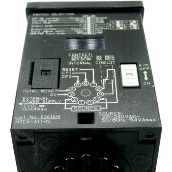 Pramonės Kontrolės Produkto H7CX-A11-N Skaičius Relay Skaitmeninis Displėjus, Counter-100-240V AC 50/60Hz Aukštos Kokybės Greitas Laivas