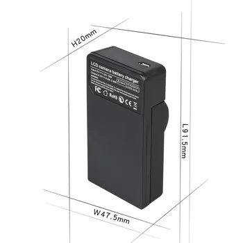 LCD Baterijos Kroviklis Sony DCR-DVD304, DCR-DVD305, DCR-DVD306, DCR-DVD308, DCR-DVD310 Handycam 