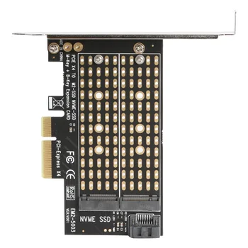 M+B Klavišą M. 2 NVME SSD į PCIE SATA Adapteris Plėtros Kortelę už 2230 2242 2260 2280